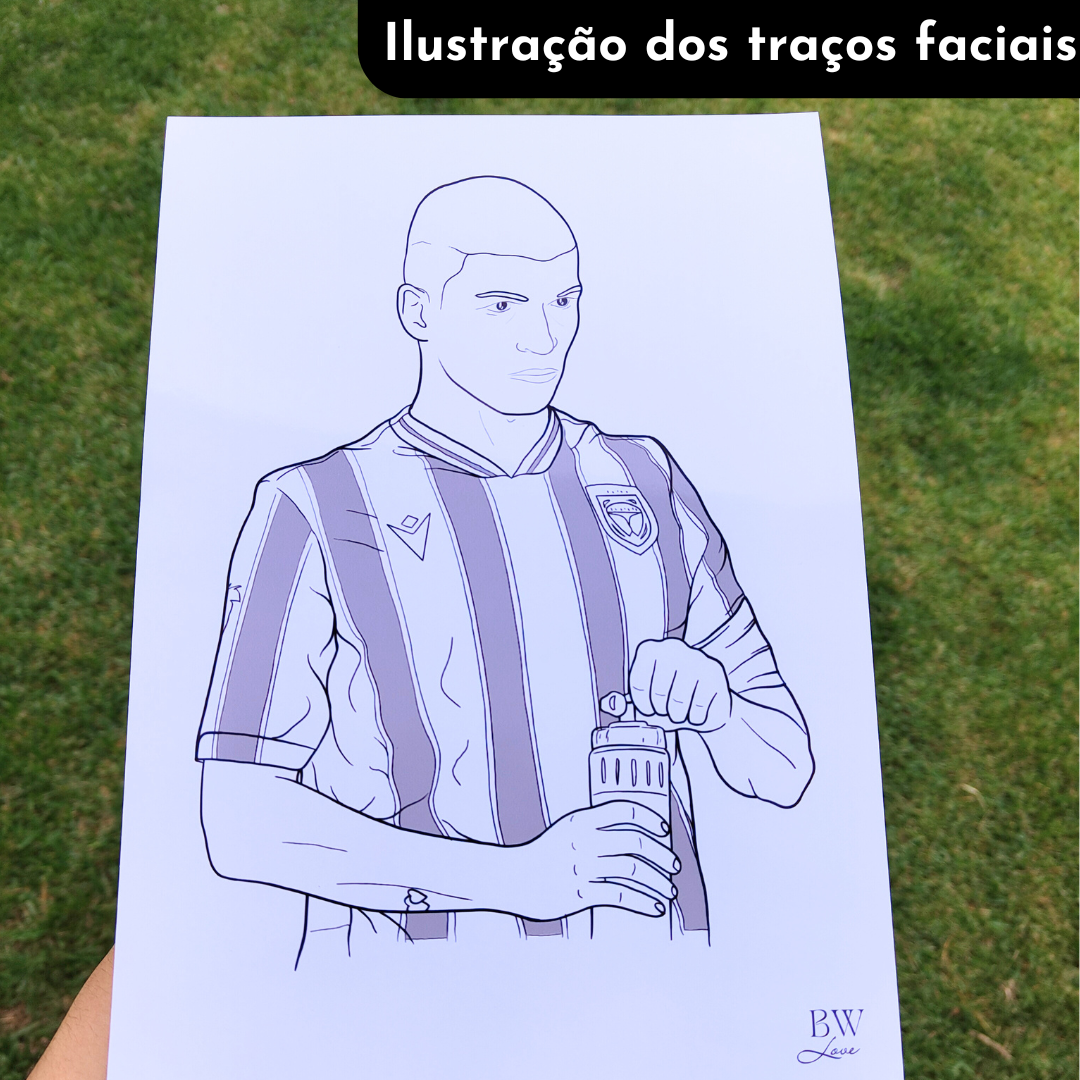 Ilustração Personalizada - SEM MOLDURA
