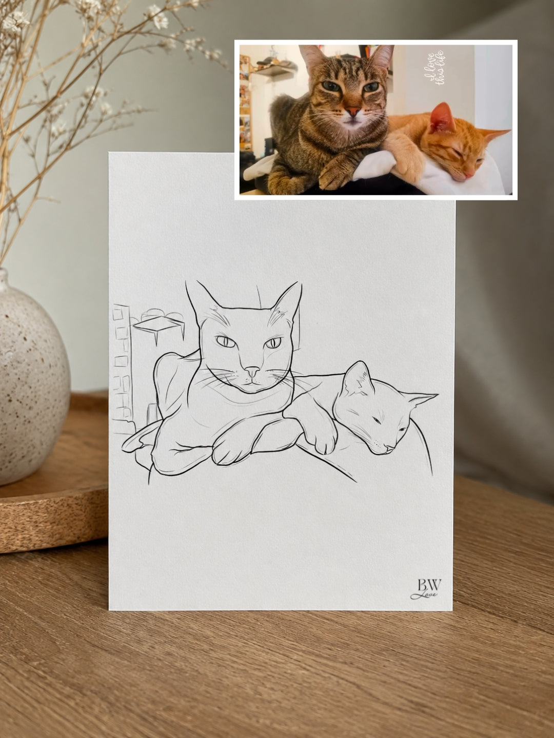 Ilustração Pet - Para Emoldurar