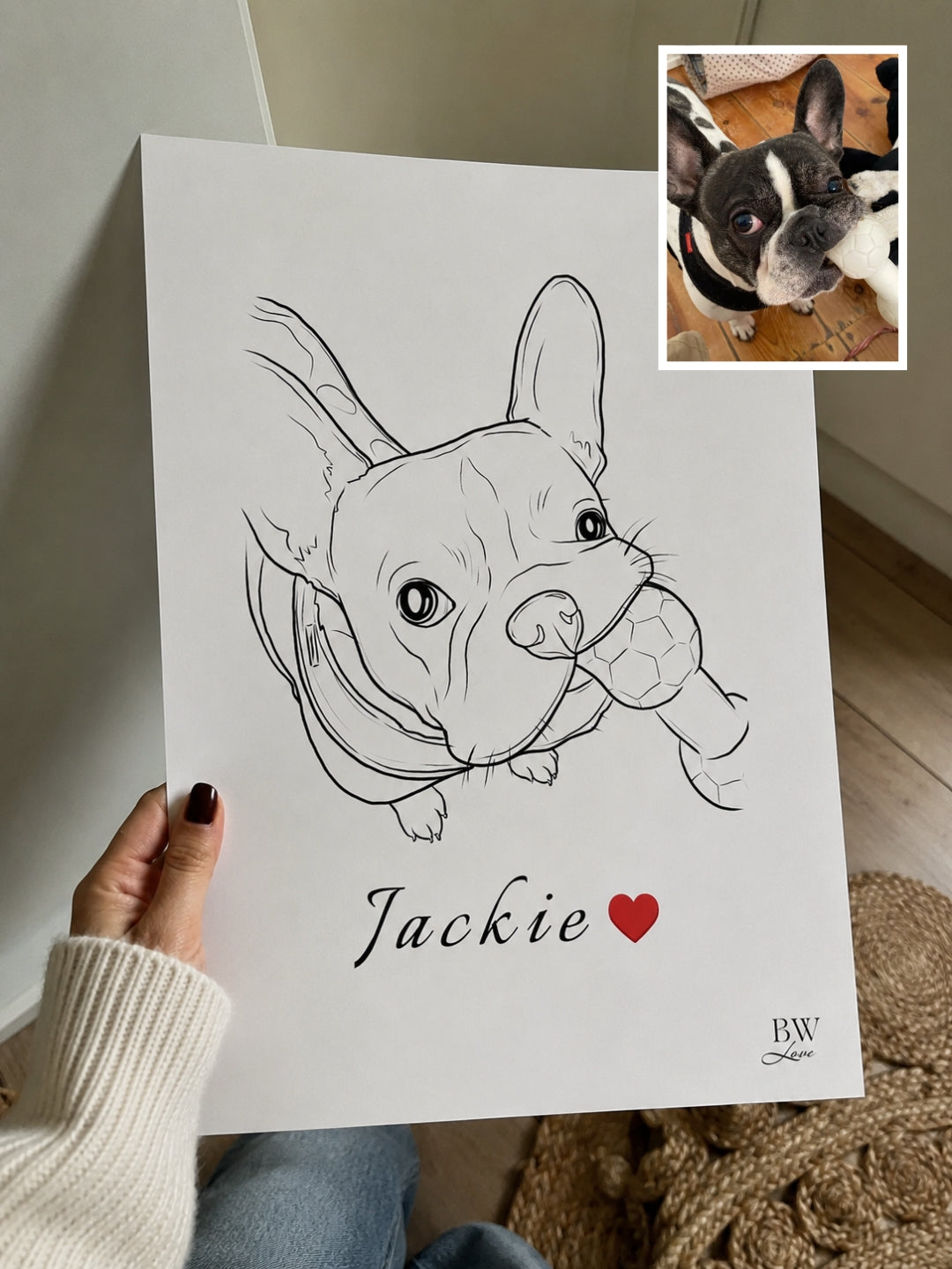 Ilustração Pet - Para Emoldurar