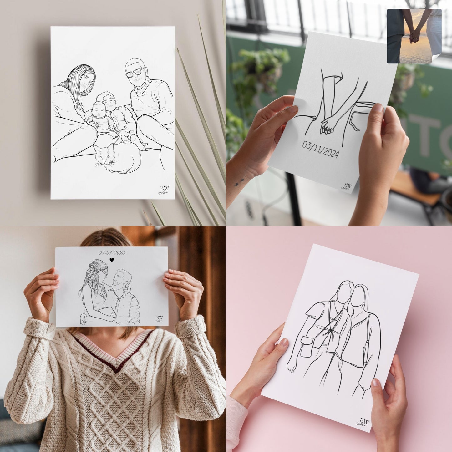 Ilustração Personalizada - SEM MOLDURA