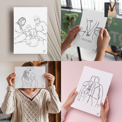 Ilustração Personalizada - SEM MOLDURA