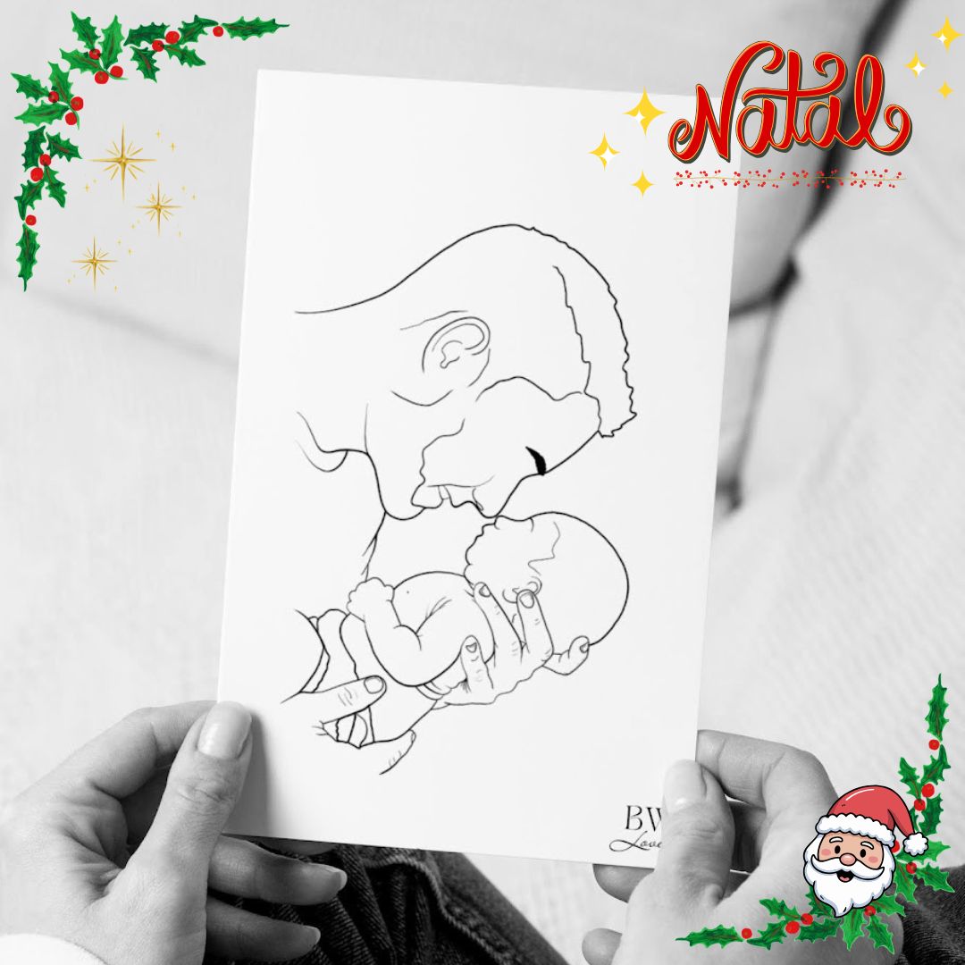 Ilustração Personalizada - SEM MOLDURA