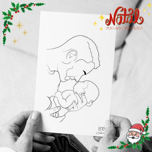 Ilustração Personalizada - SEM MOLDURA