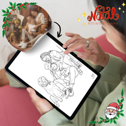 Ilustração Personalizada - FORMATO DIGITAL