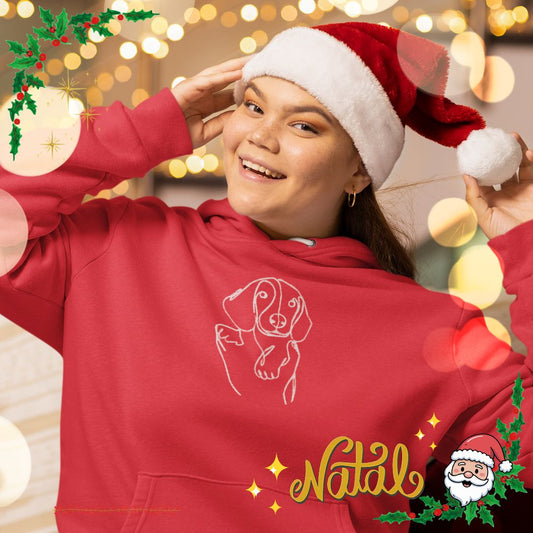 HOODIE PERSONALIZADO - c/ Ilustração Bordada